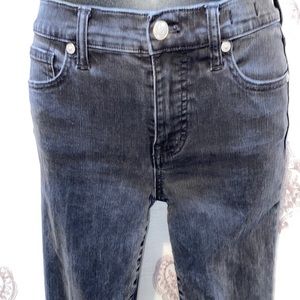 MADEWELL 9” HIGH-RISE BLACK SKINNY JEANS SZ 26